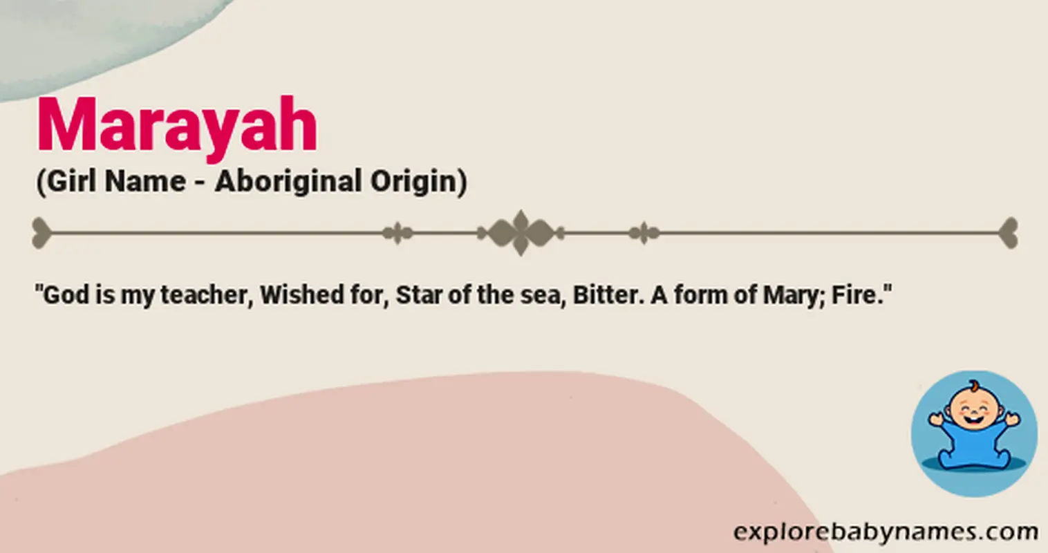 Meaning of Marayah