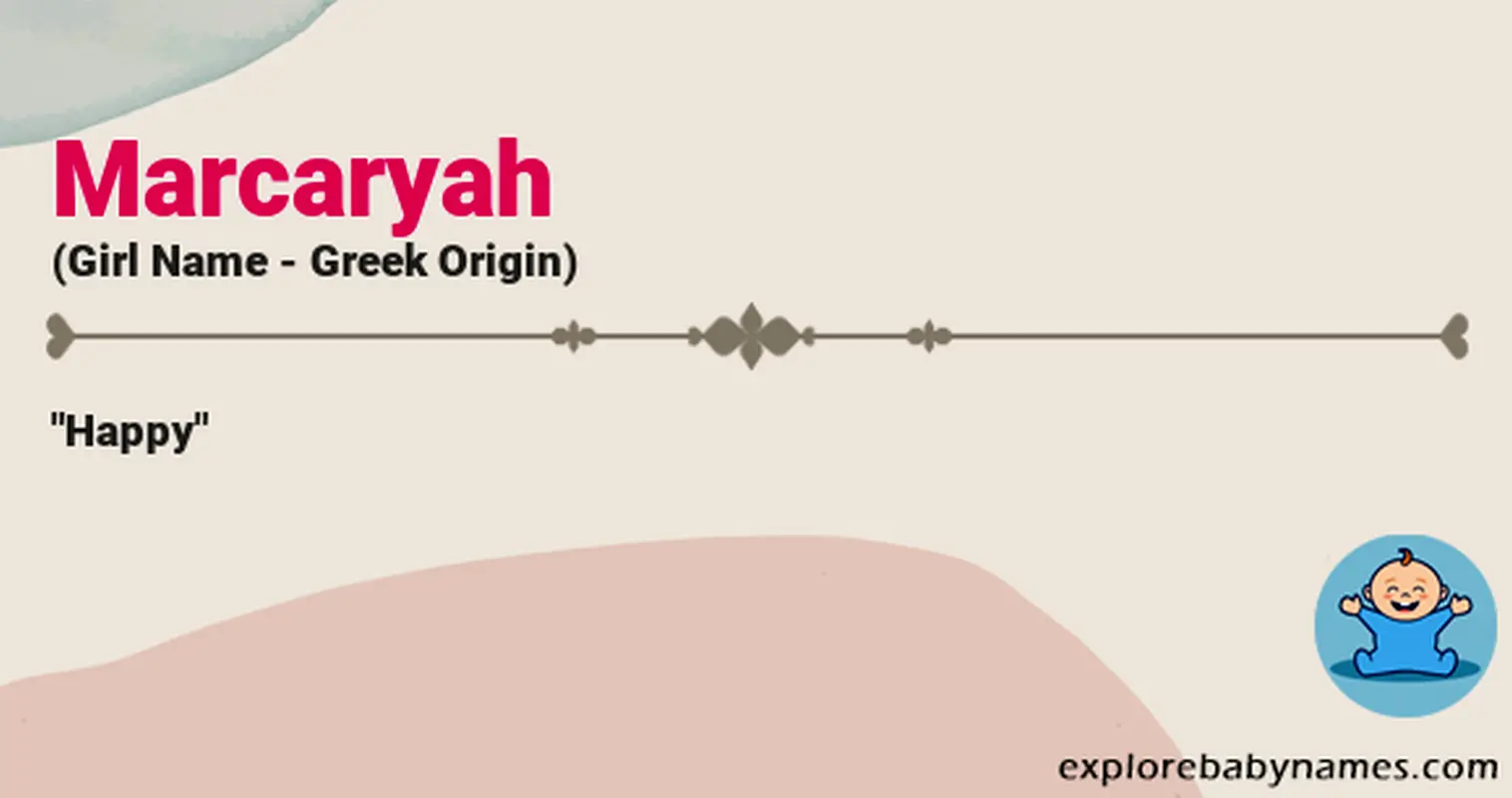 Meaning of Marcaryah