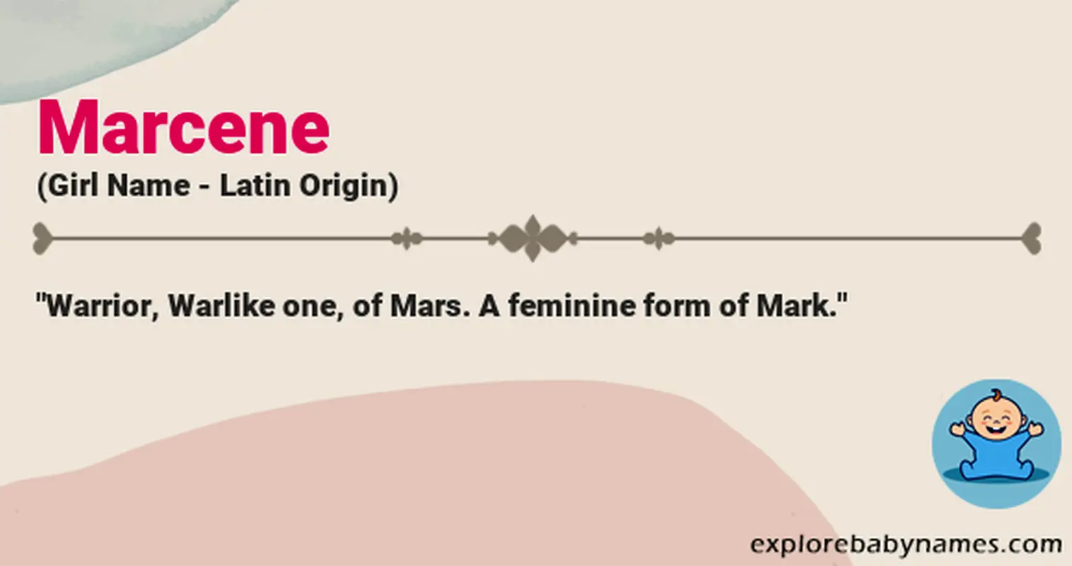 Meaning of Marcene