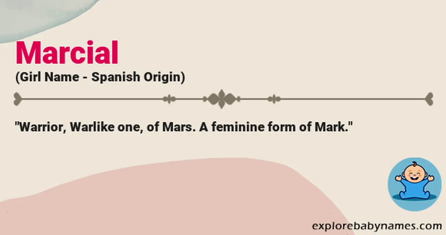 Meaning of Marcial
