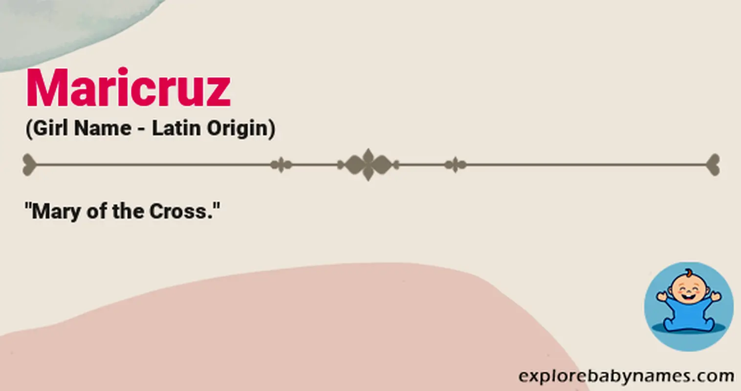 Meaning of Maricruz