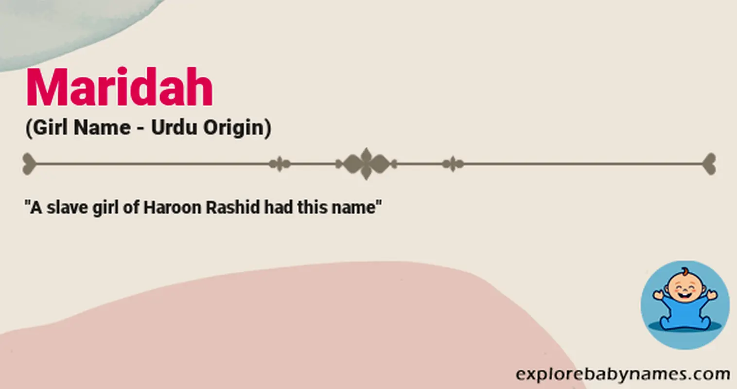 Meaning of Maridah