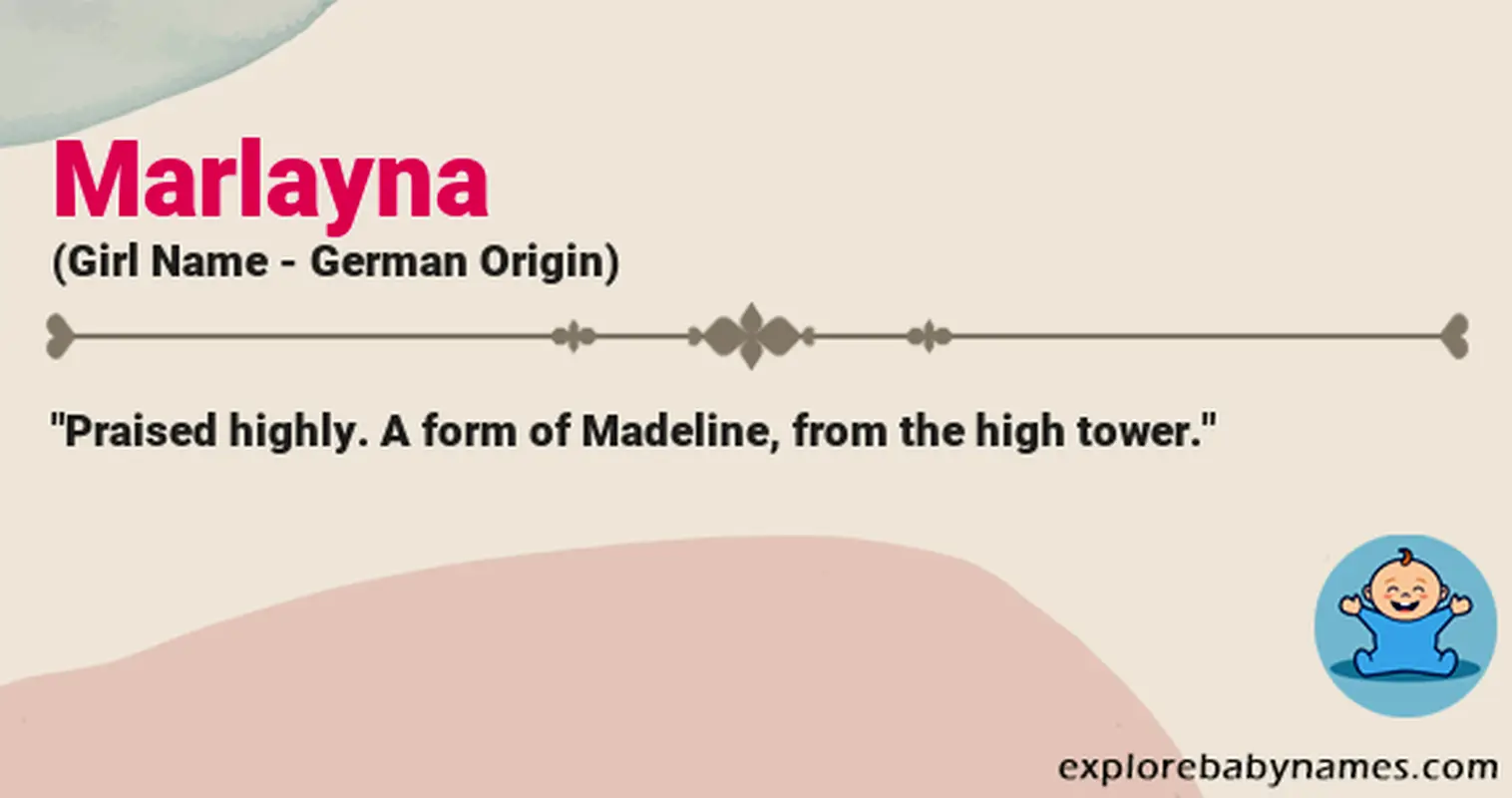 Meaning of Marlayna