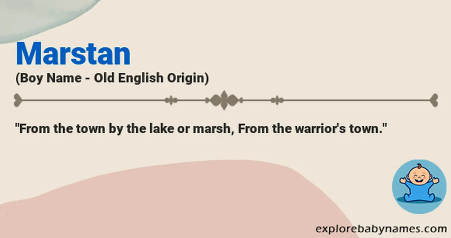 Meaning of Marstan