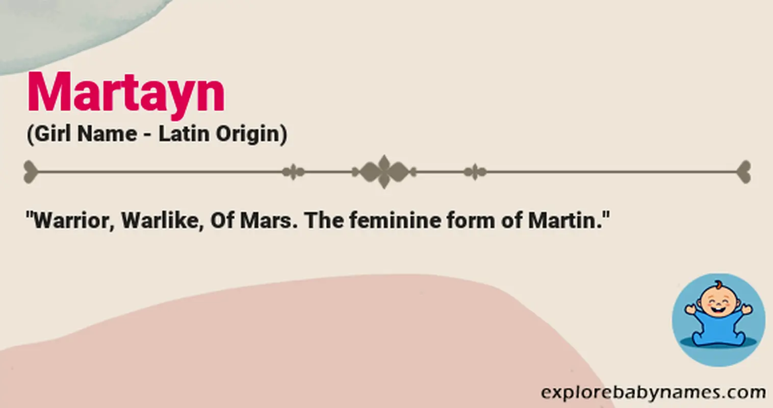 Meaning of Martayn