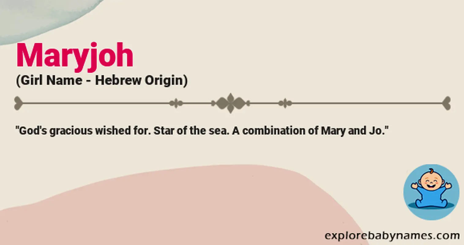 Meaning of Maryjoh