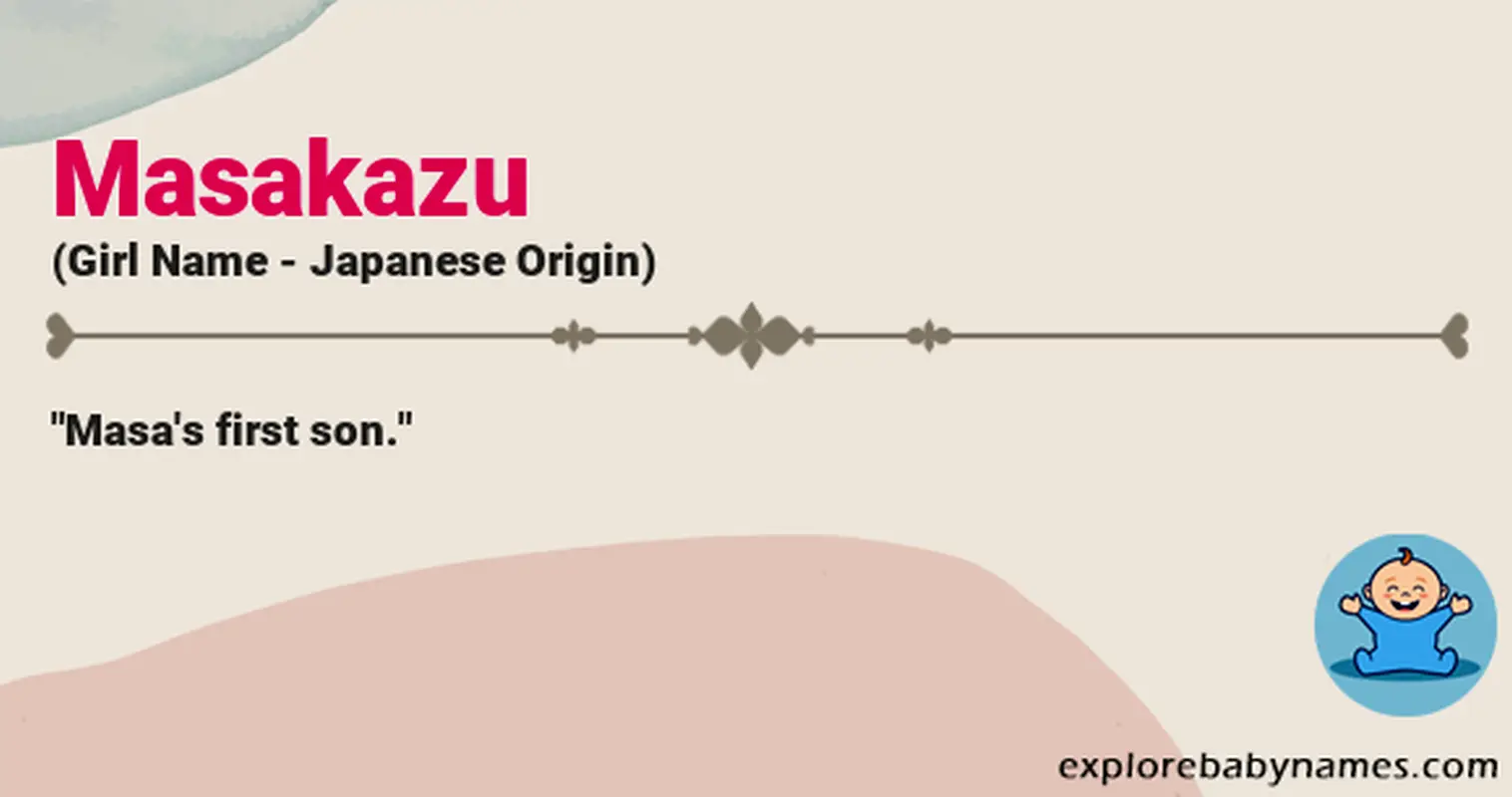 Meaning of Masakazu