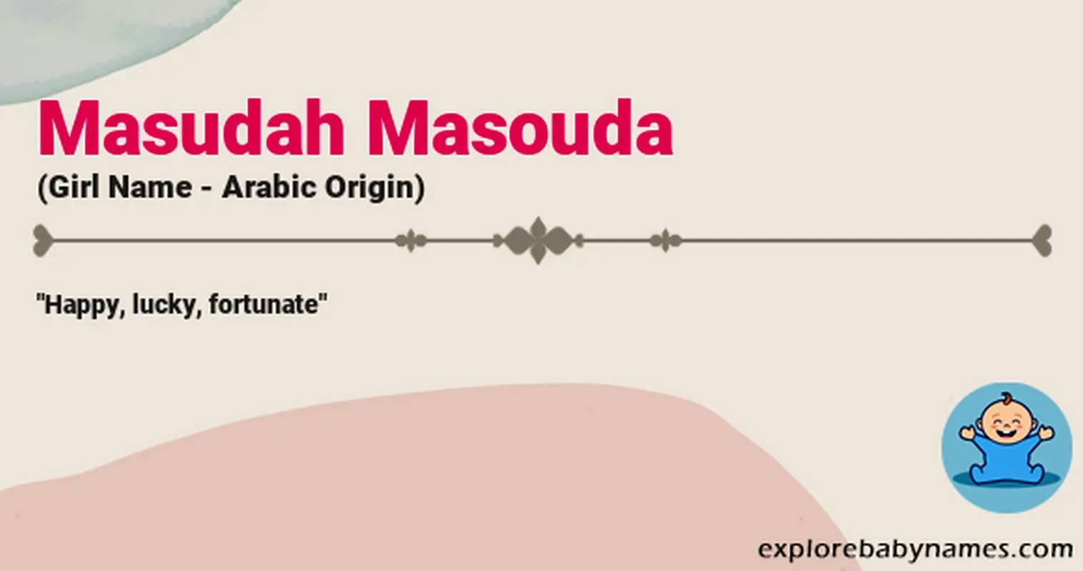 Meaning of Masudah Masouda