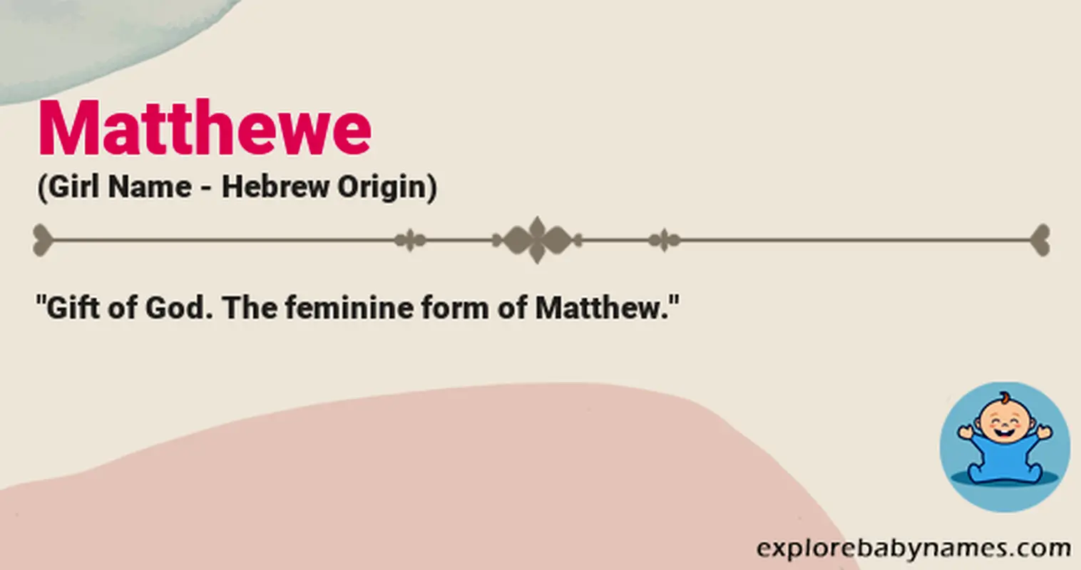 Meaning of Matthewe