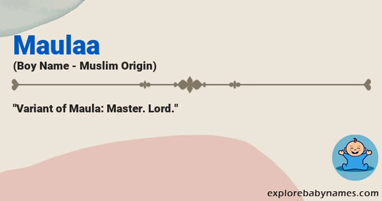 Meaning of Maulaa