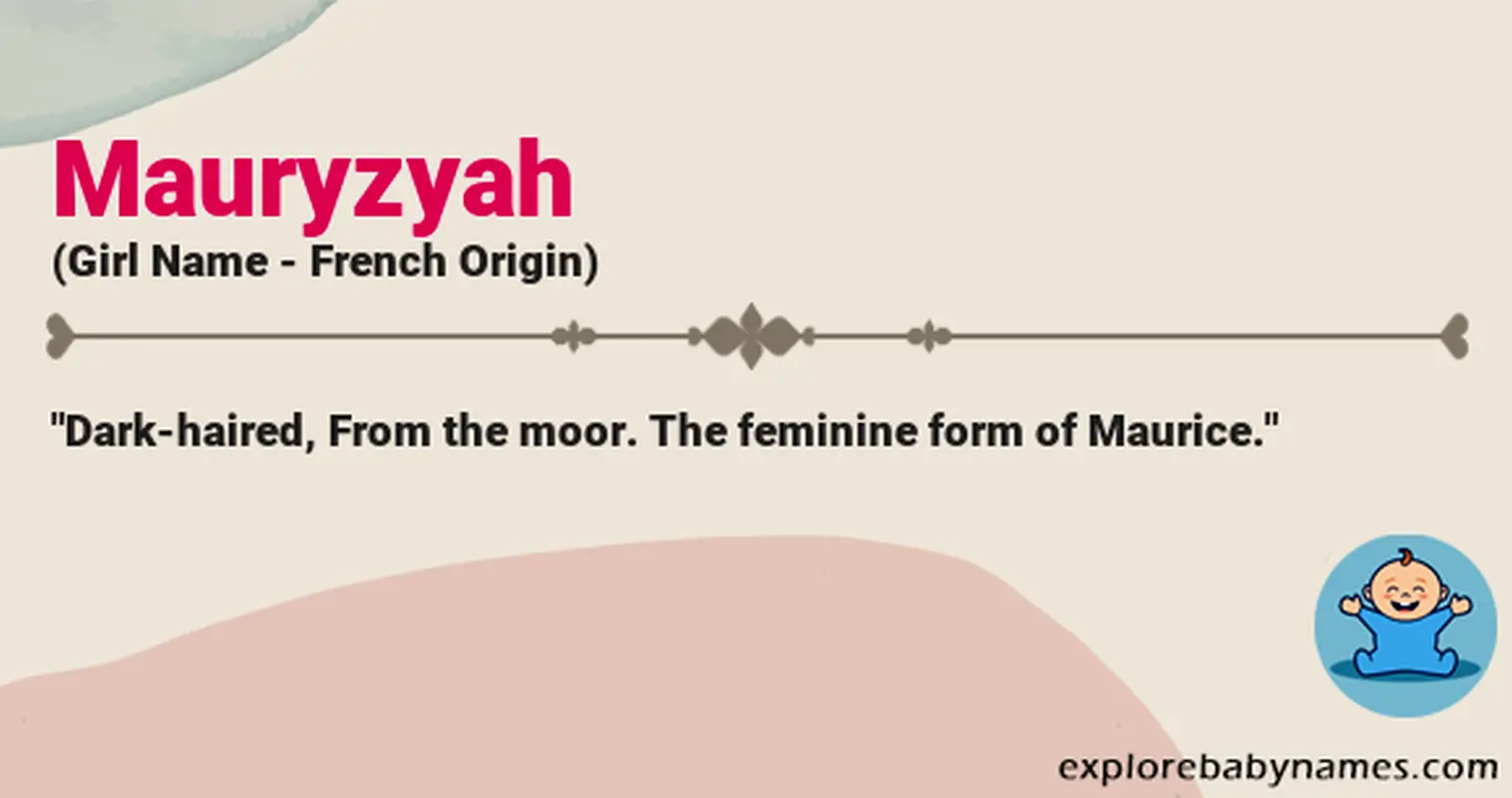 Meaning of Mauryzyah