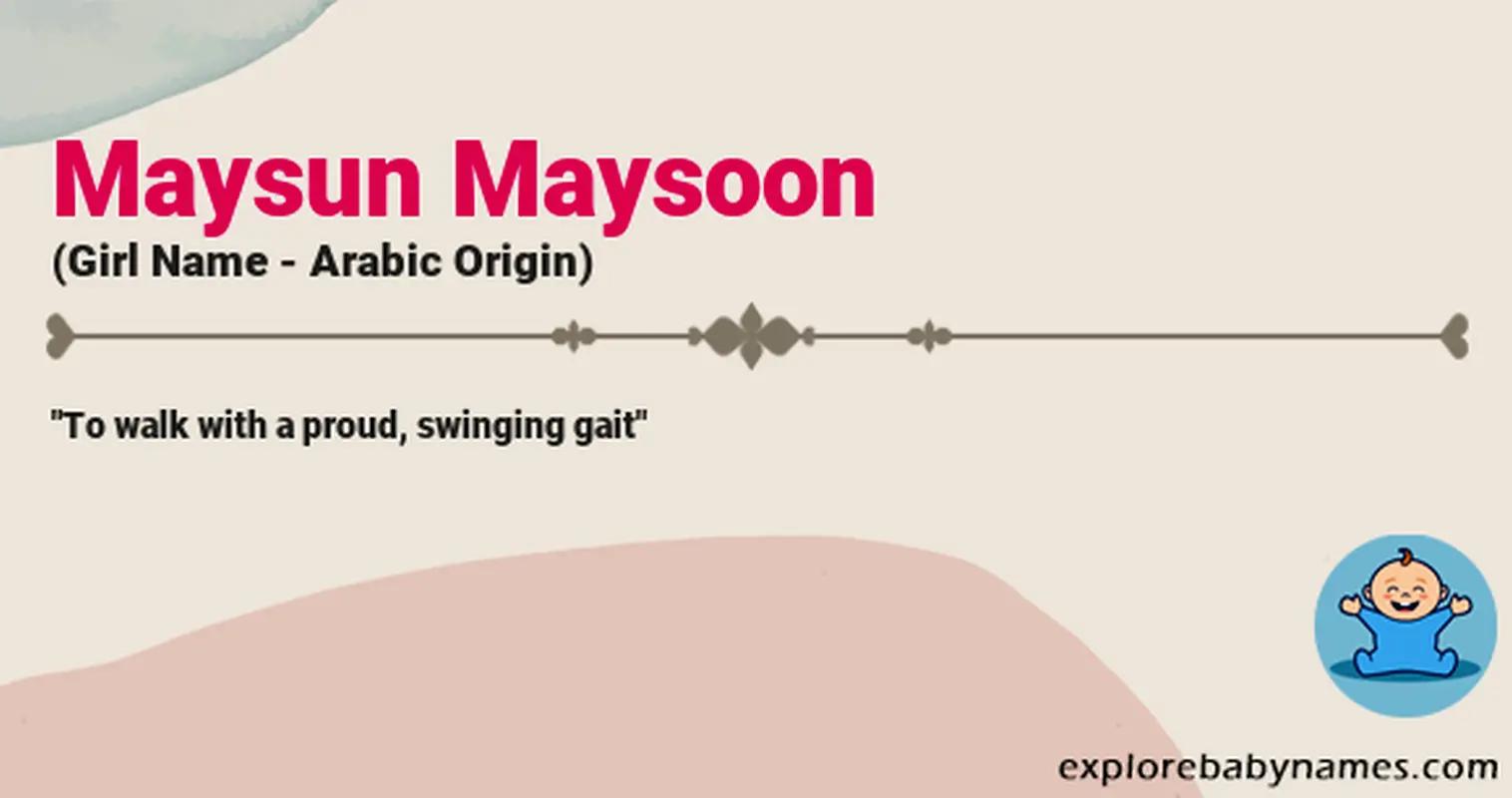 Meaning of Maysun Maysoon
