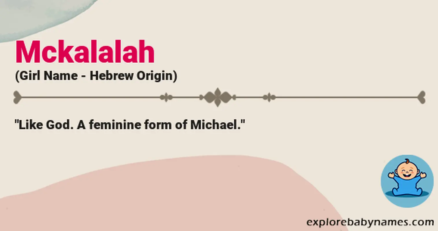 Meaning of Mckalalah