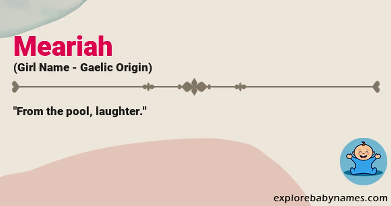 Meaning of Meariah