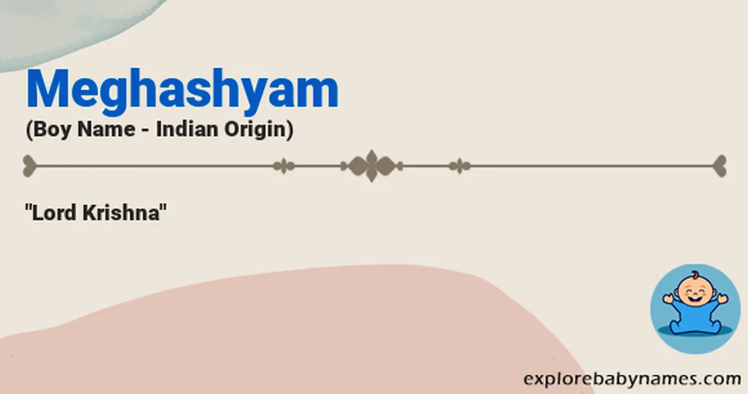 Meaning of Meghashyam