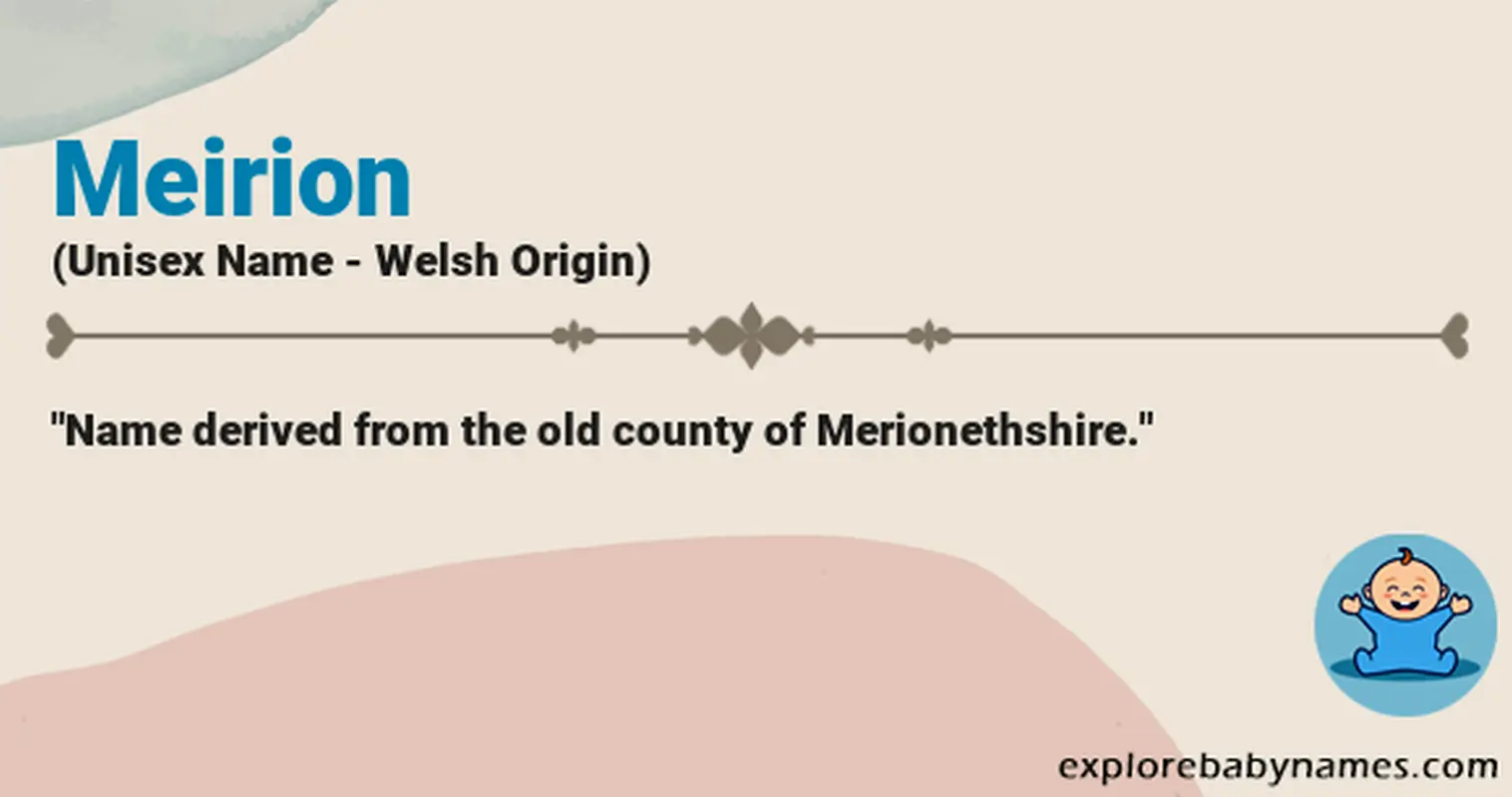 Meaning of Meirion