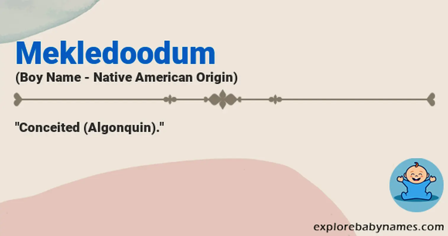 Meaning of Mekledoodum