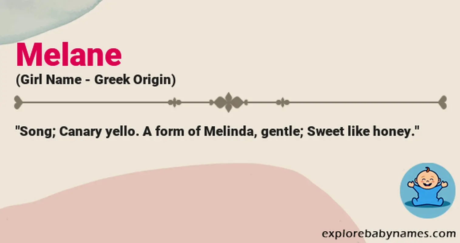 Meaning of Melane