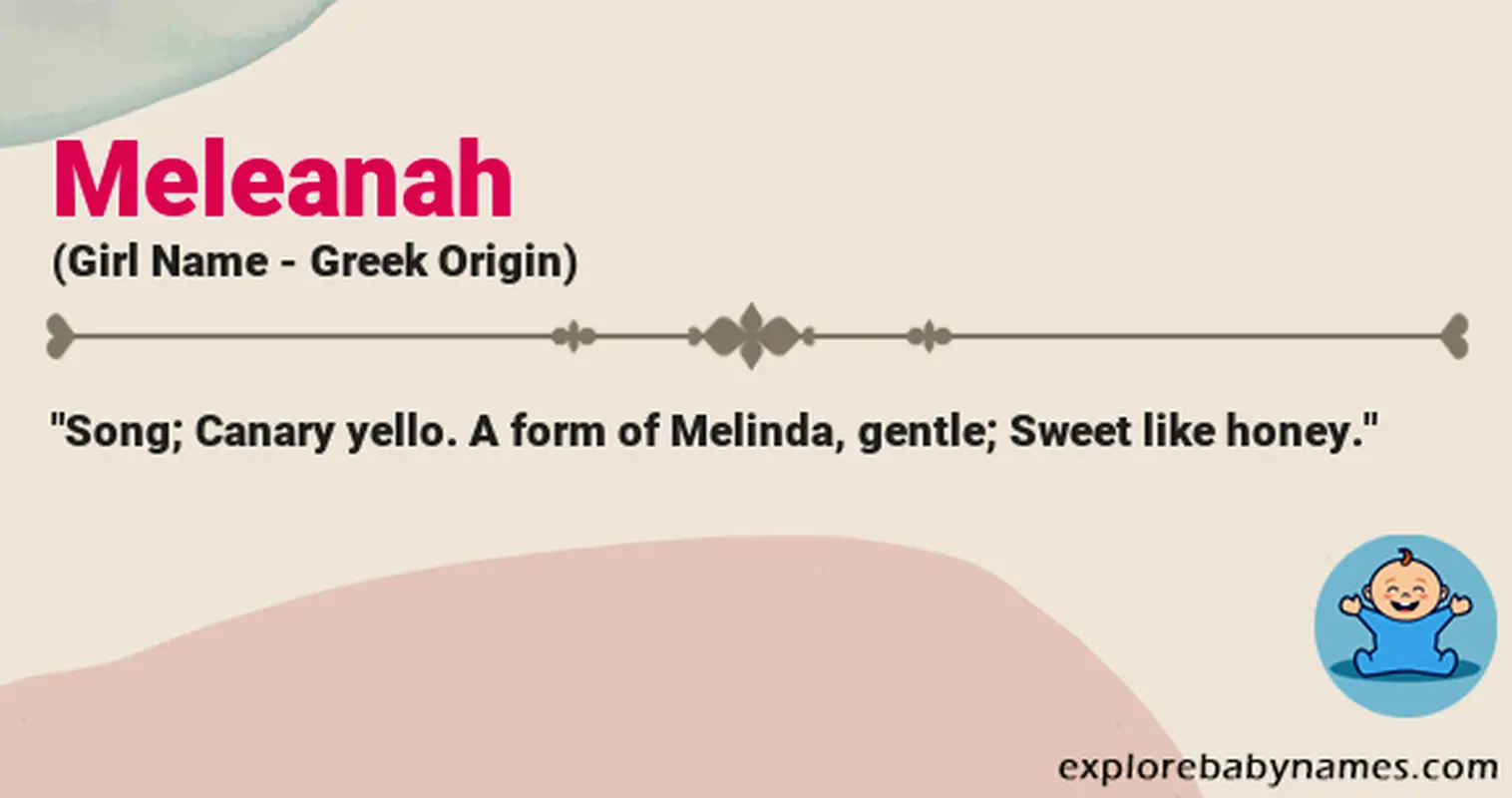 Meaning of Meleanah