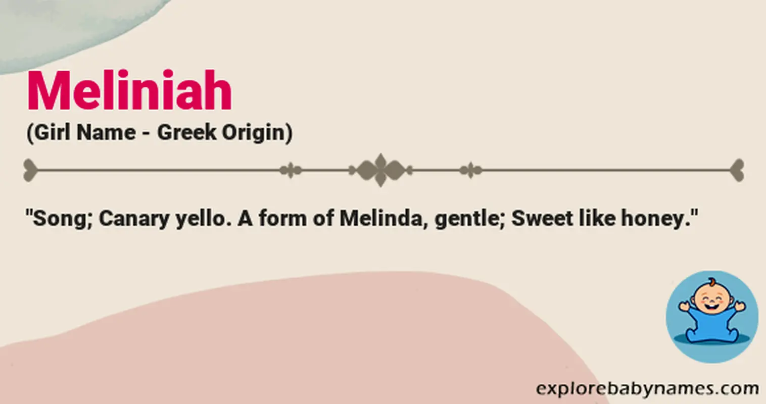Meaning of Meliniah