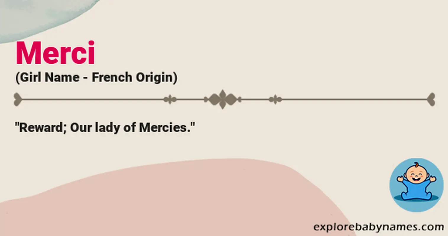 Meaning of Merci