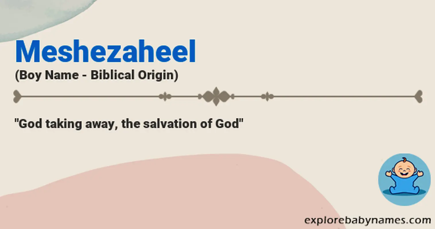 Meaning of Meshezaheel