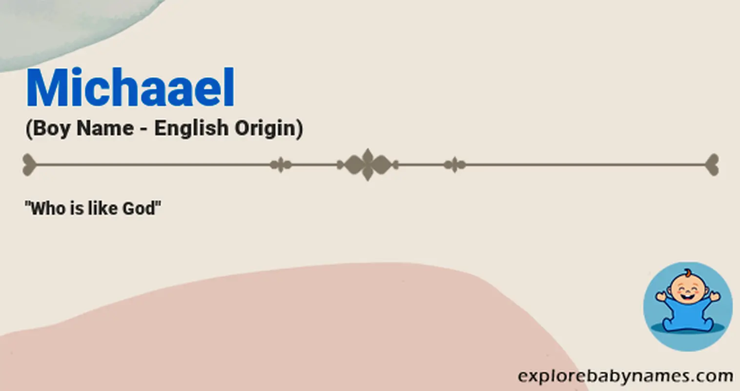 Meaning of Michaael