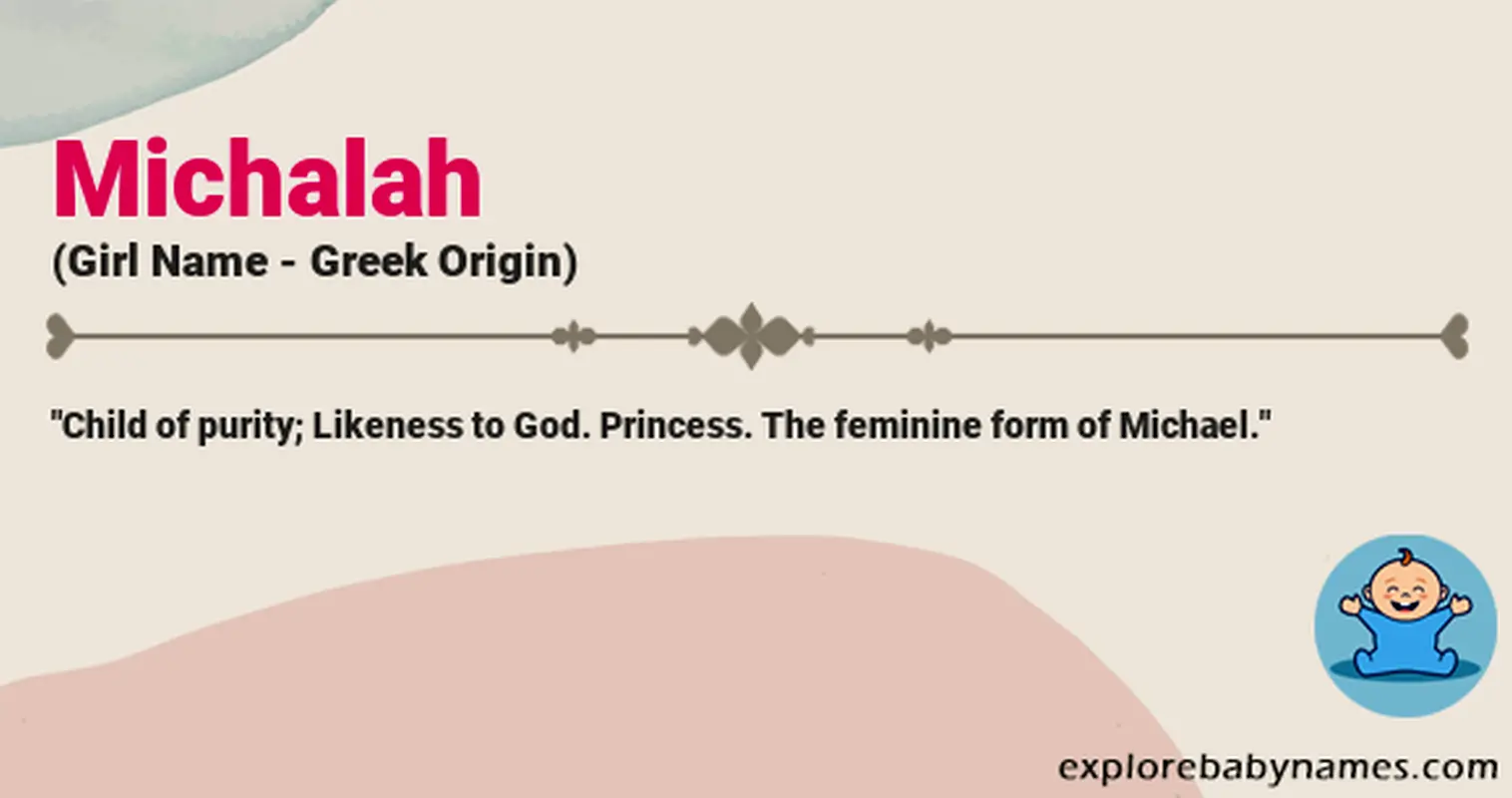 Meaning of Michalah