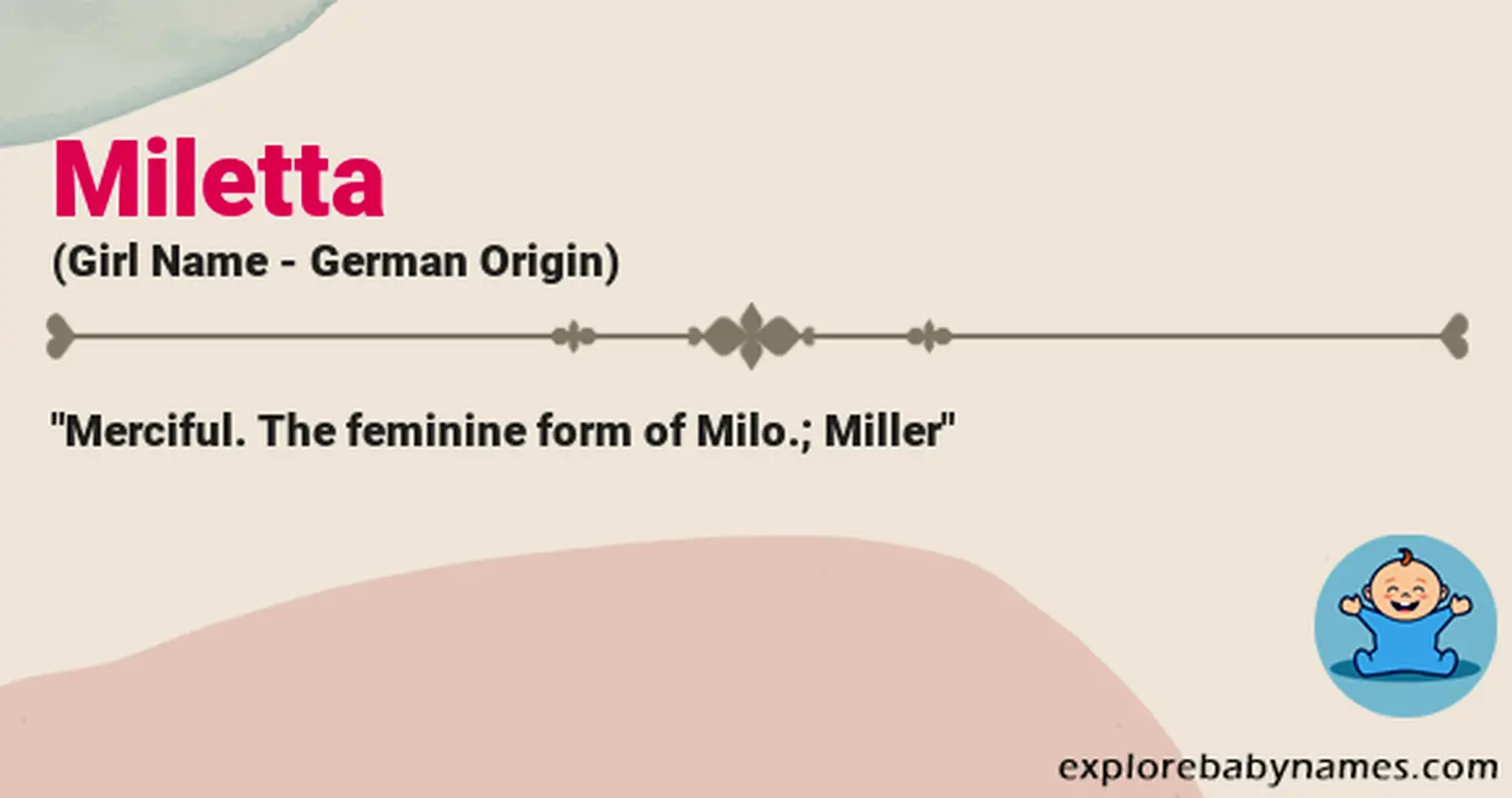 Meaning of Miletta