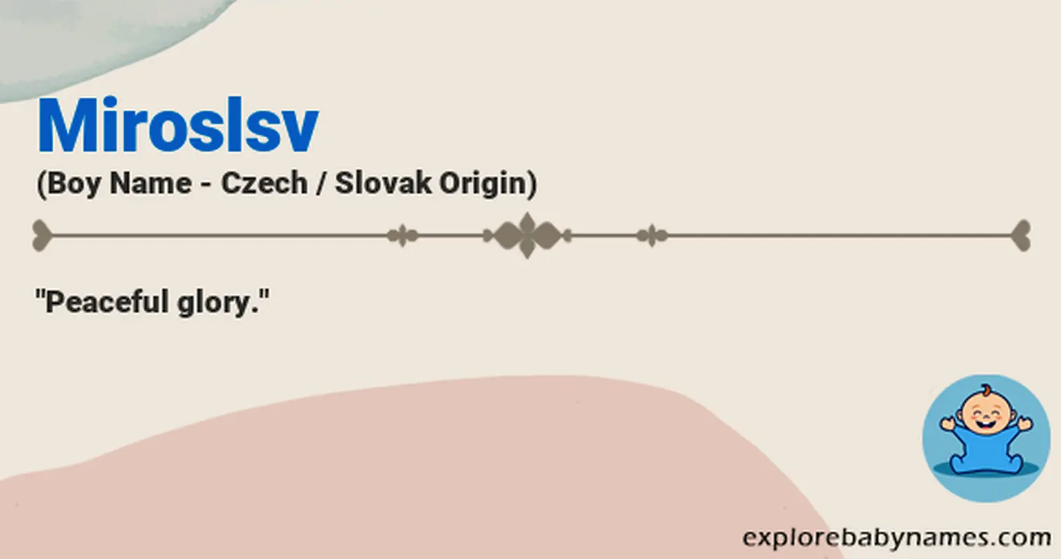 Meaning of Miroslsv