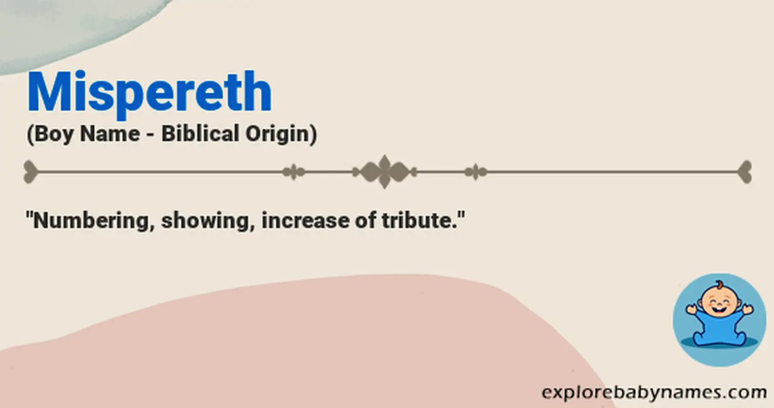 Meaning of Mispereth