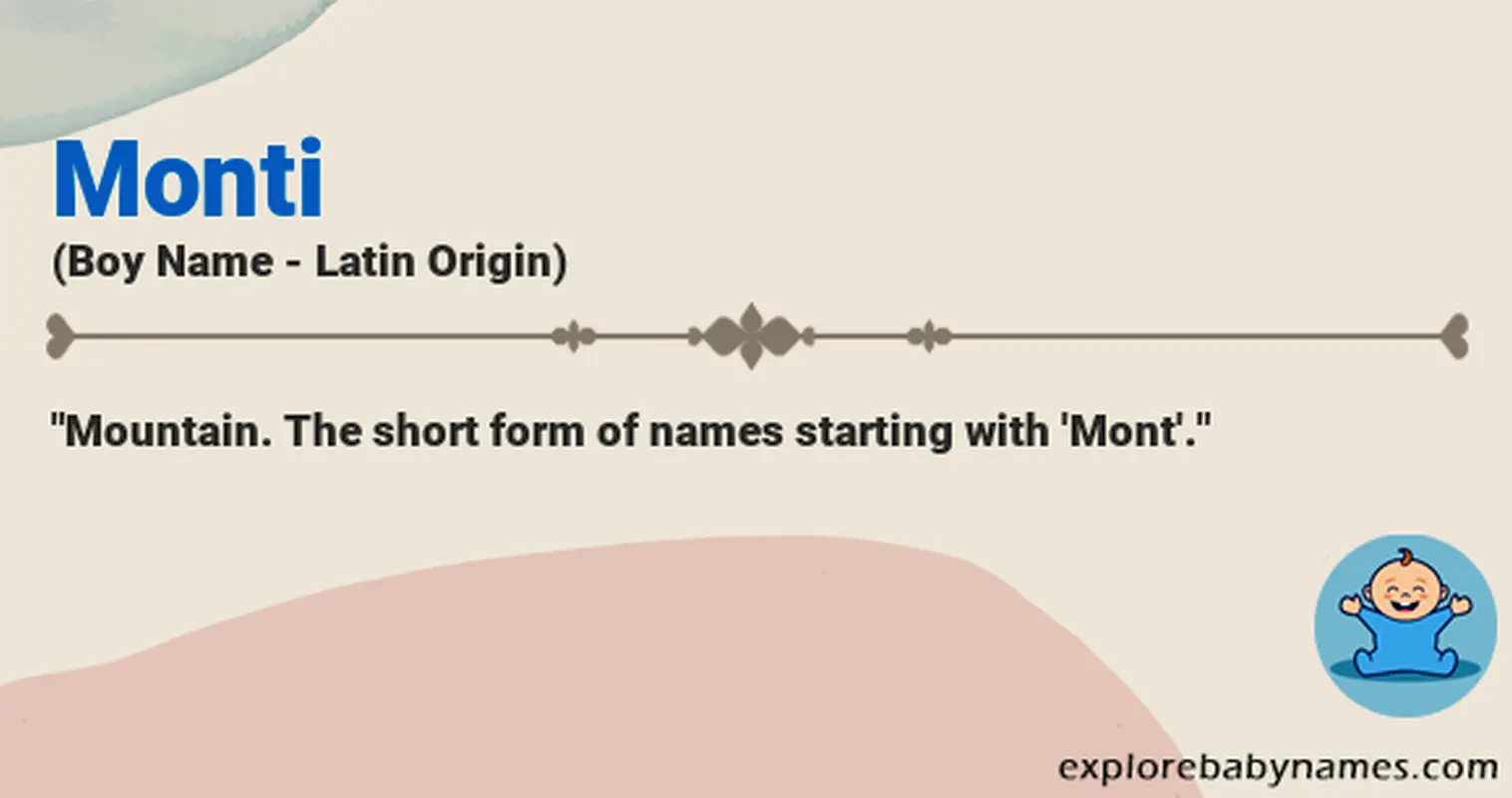Meaning of Monti