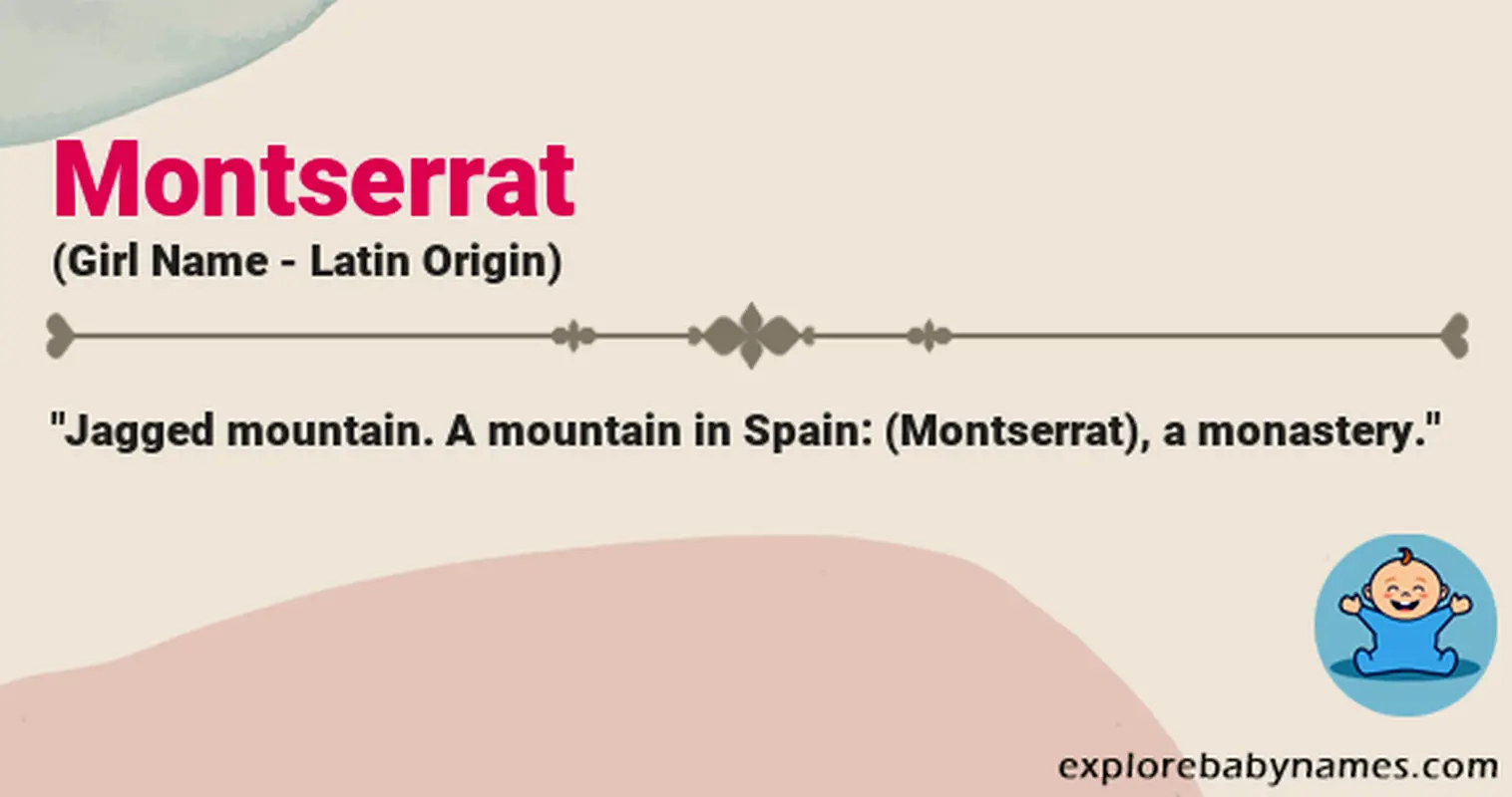 Meaning of Montserrat