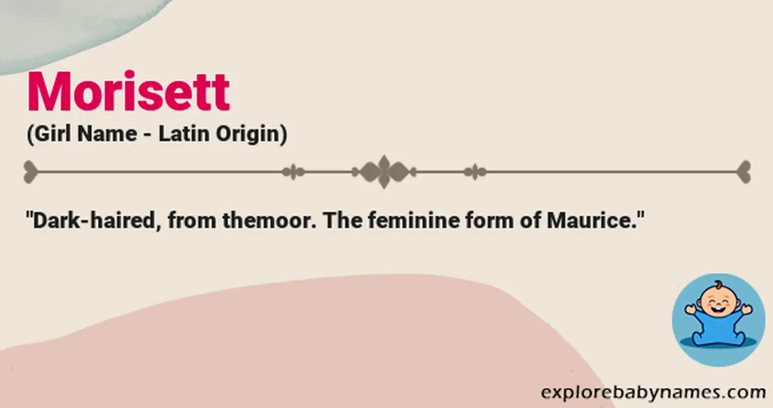 Meaning of Morisett