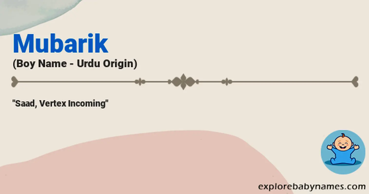 Meaning of Mubarik