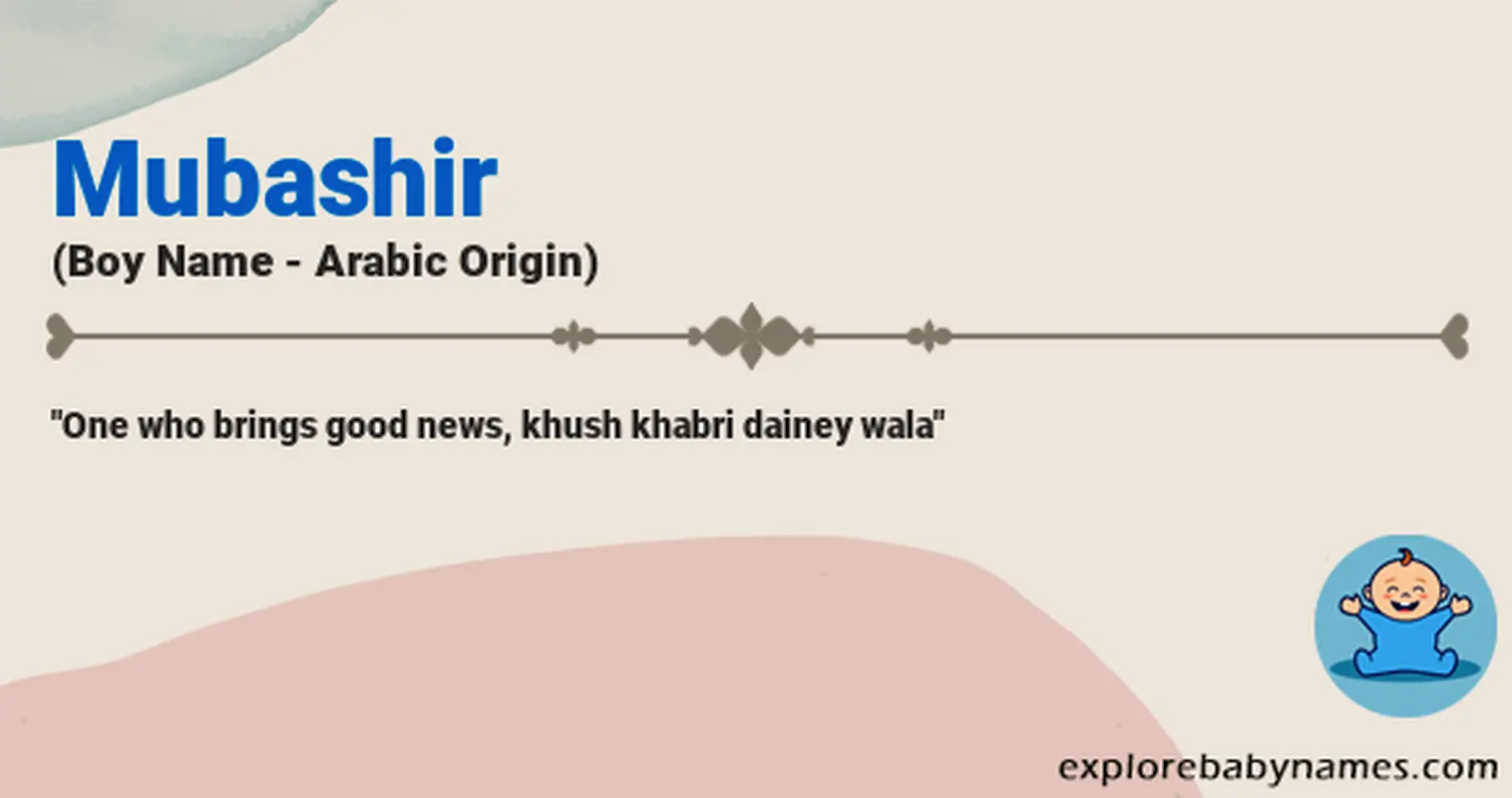 Meaning of Mubashir
