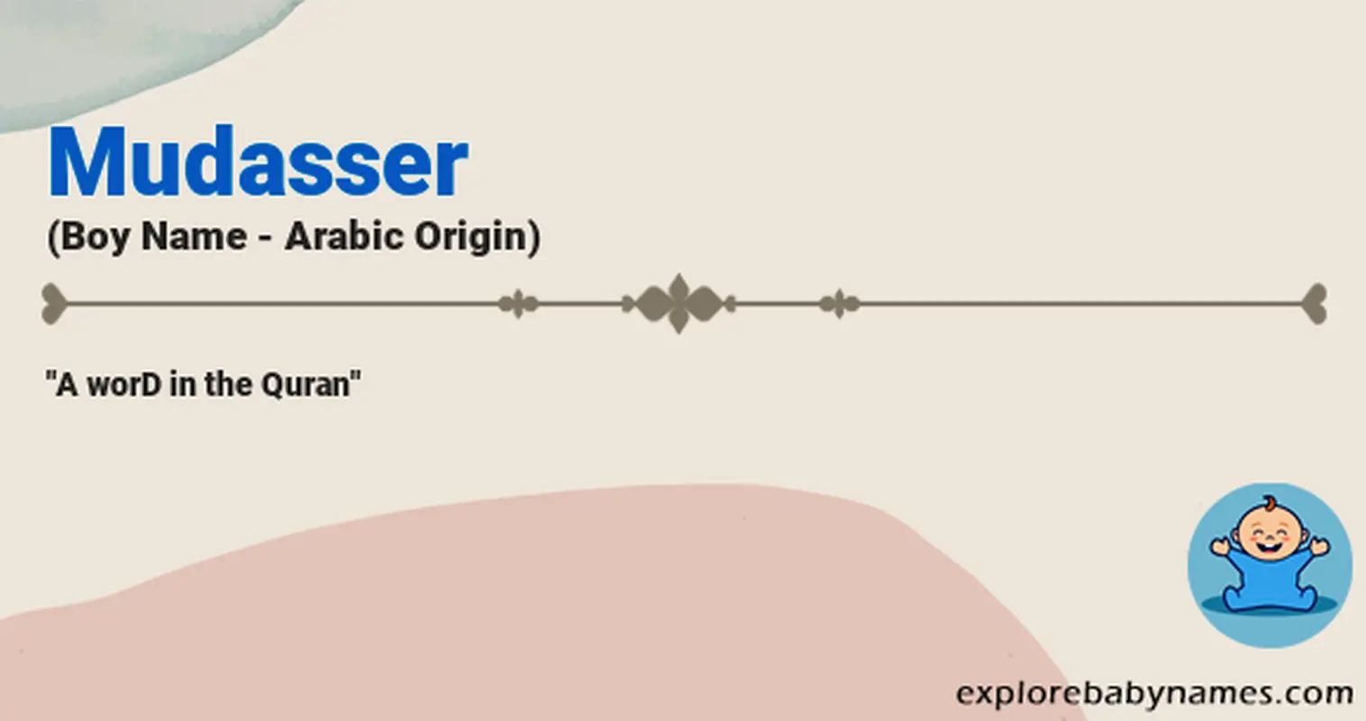 Meaning of Mudasser