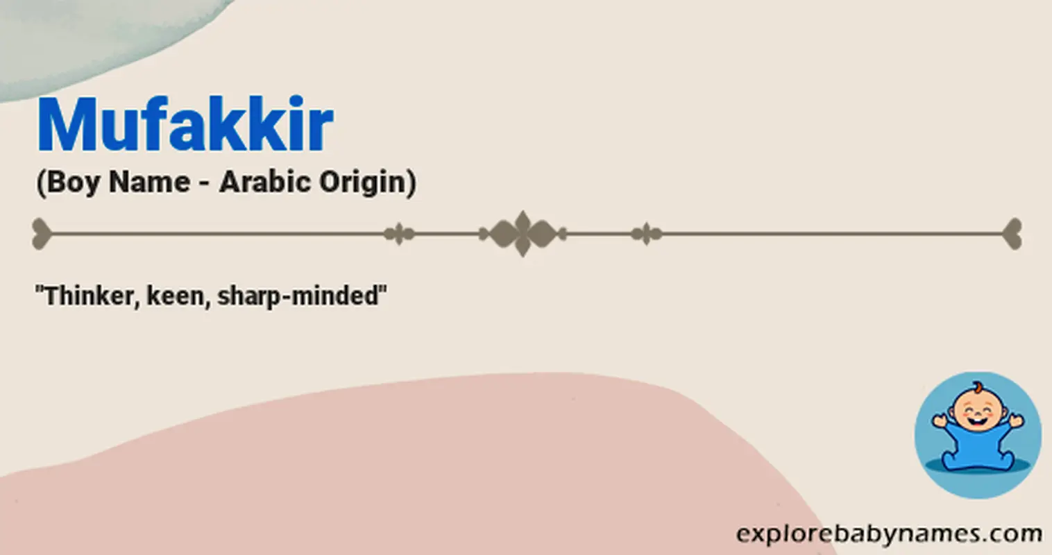 Meaning of Mufakkir