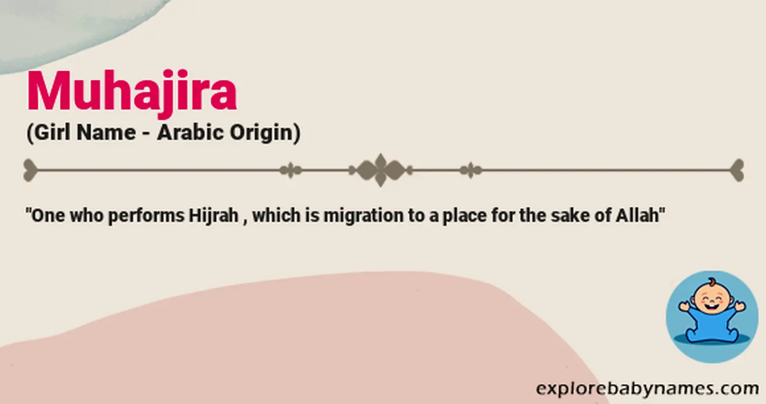 Meaning of Muhajira