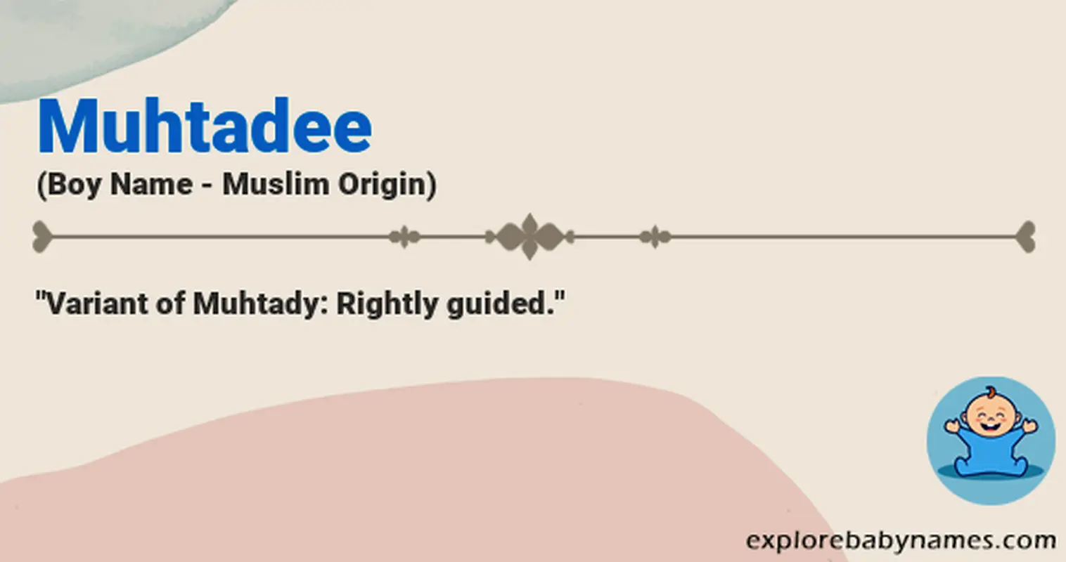 Meaning of Muhtadee
