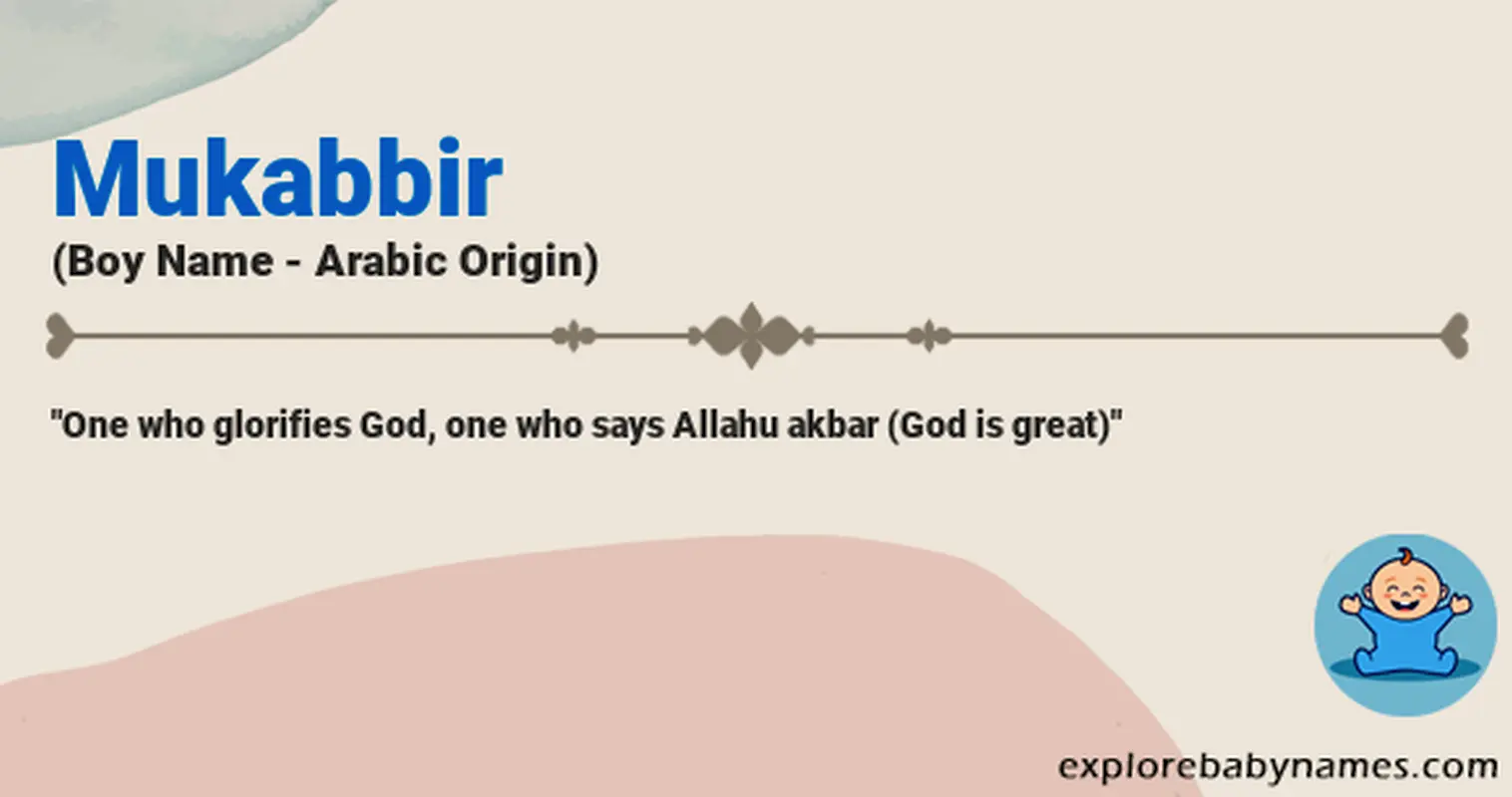 Meaning of Mukabbir