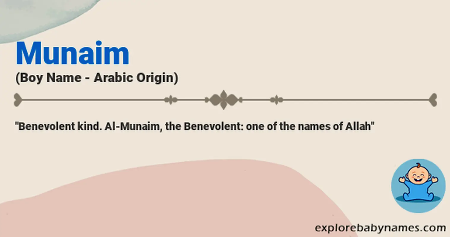 Meaning of Munaim