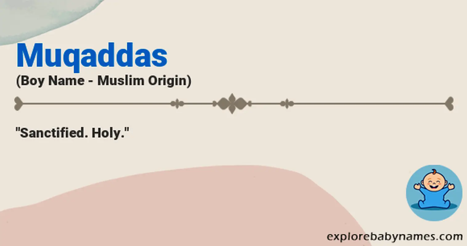 Meaning of Muqaddas