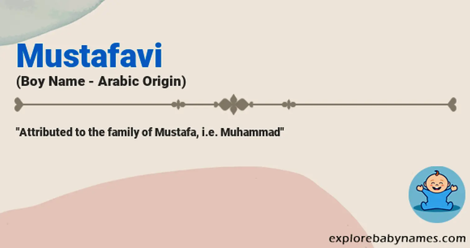 Meaning of Mustafavi