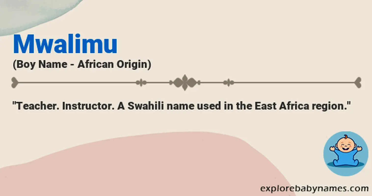 Meaning of Mwalimu