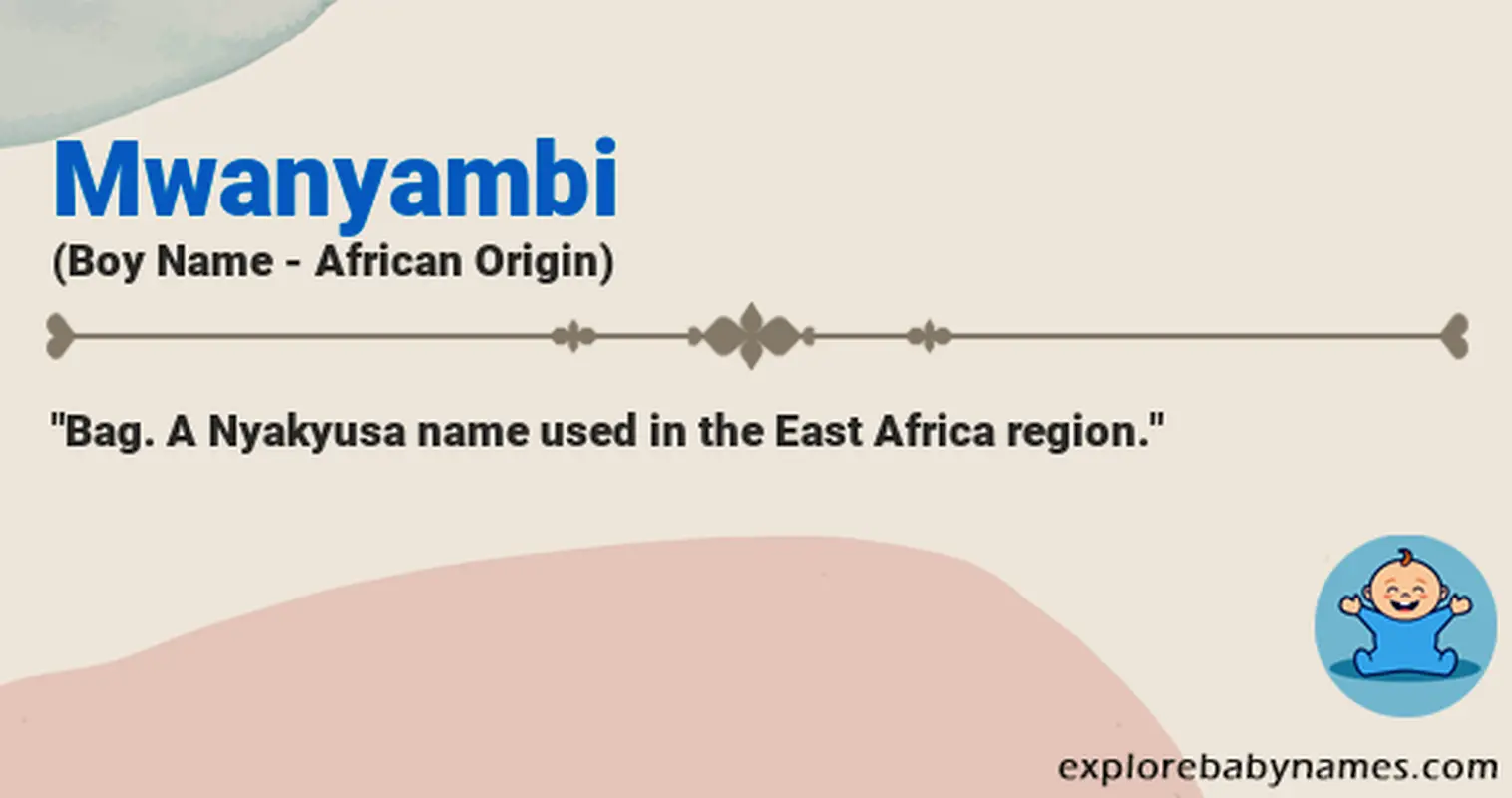 Meaning of Mwanyambi