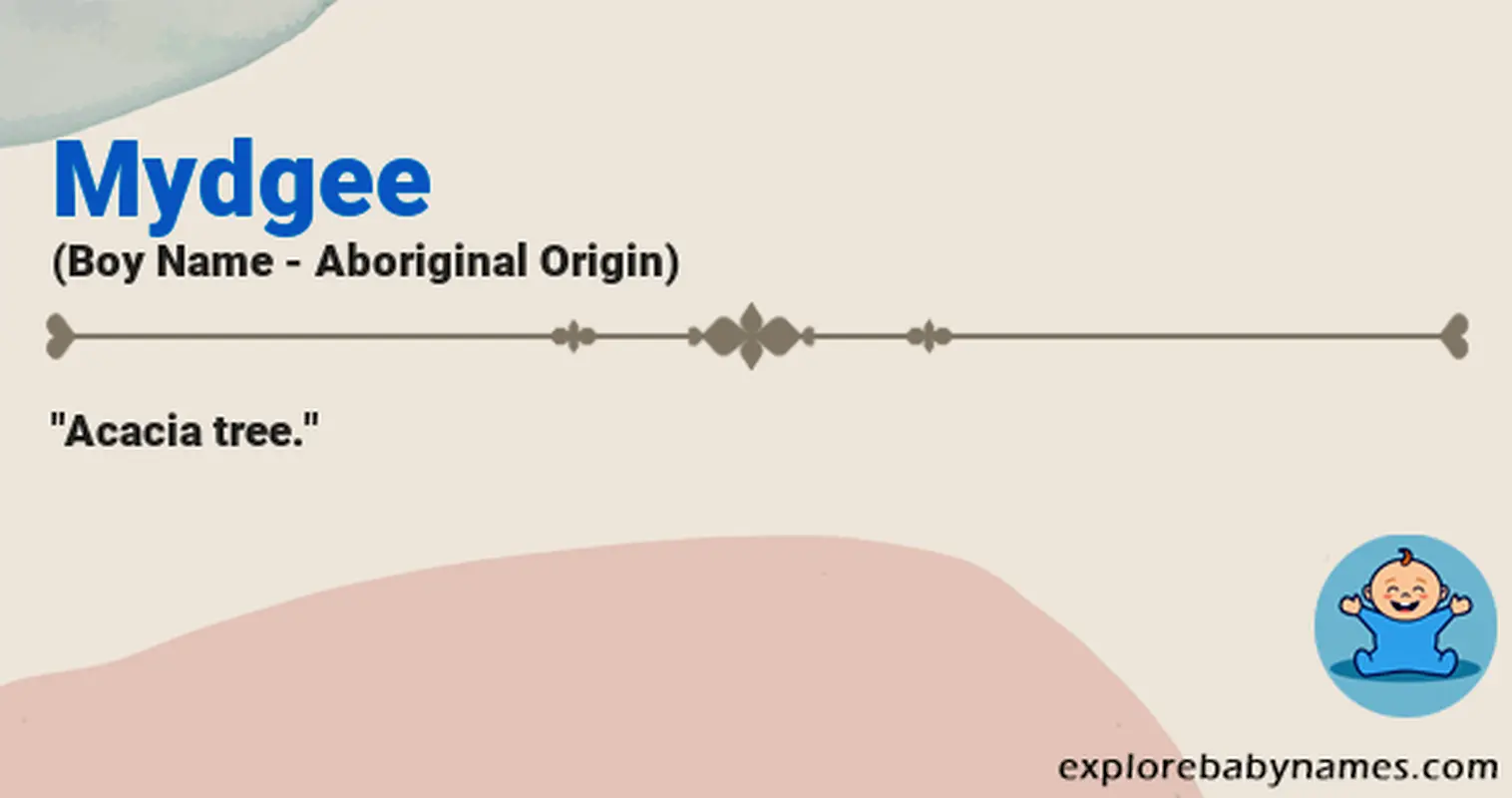 Meaning of Mydgee