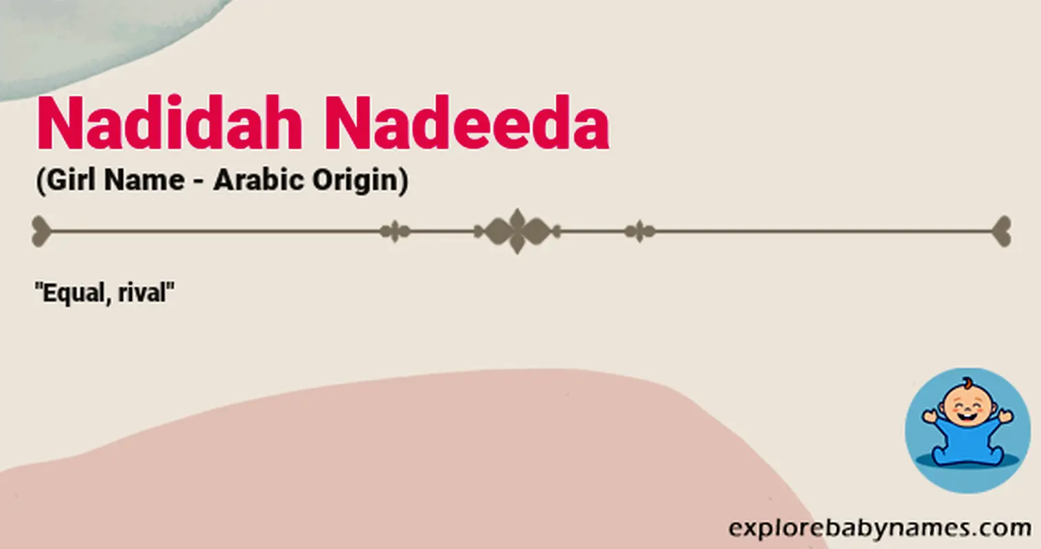 Meaning of Nadidah Nadeeda