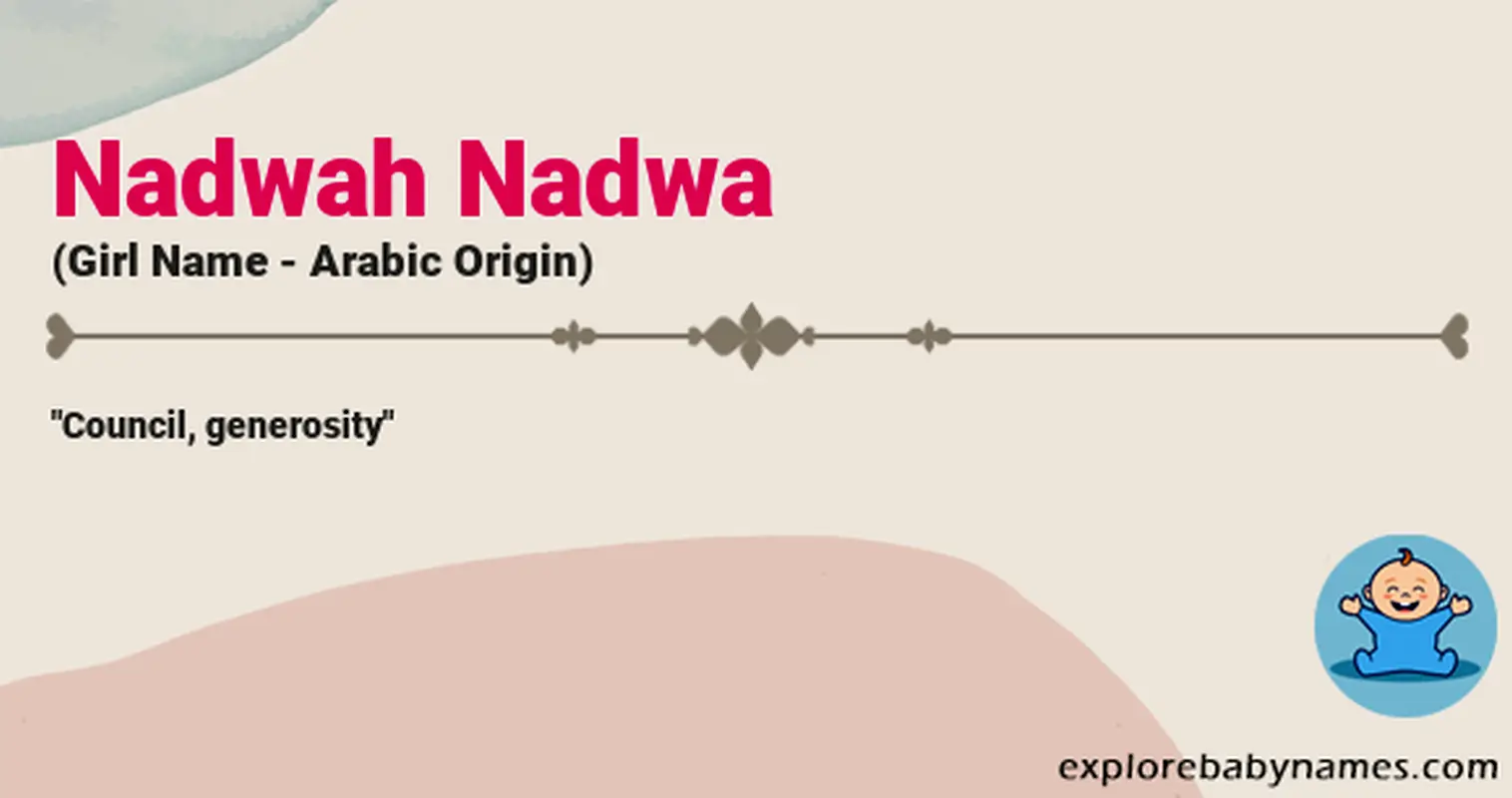 Meaning of Nadwah Nadwa