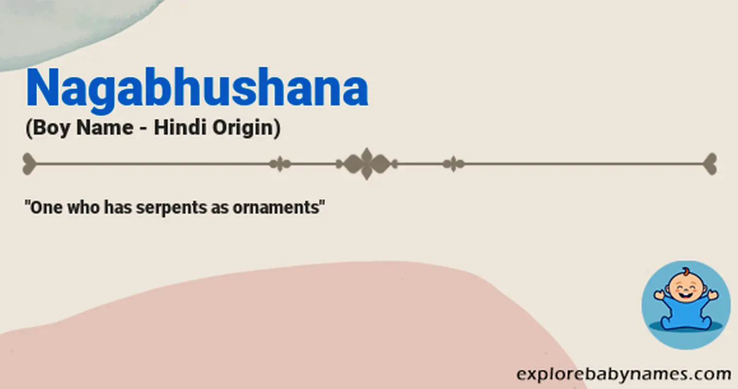 Meaning of Nagabhushana